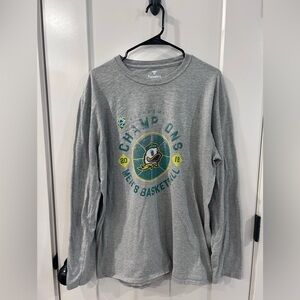 Fanatics Heather Gray Men's Long Sleeve Shirt